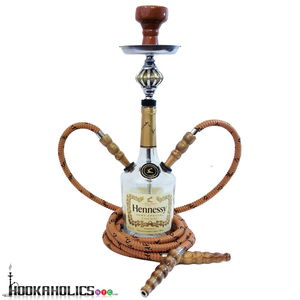 Custom 1L Hennessy Liquor Bottle Hookah by HookaholicsNYC on Etsy