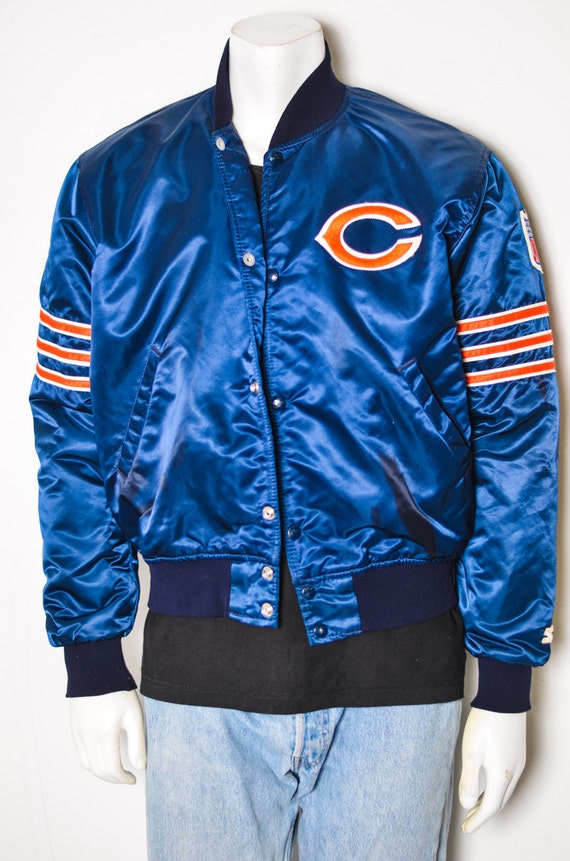 Chicago Cubs Vintage Nylon Varsity Jacket by AuthenticThrowbacks