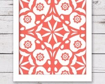 Coral Wall Decor