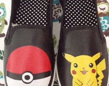 Popular items for pokemon shoes on Etsy