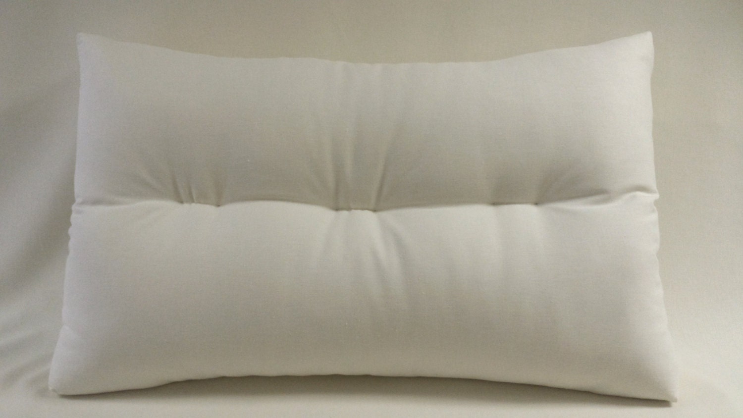 NECK ROLL Pillow Wool Organic Cotton Ergonomic USA Made