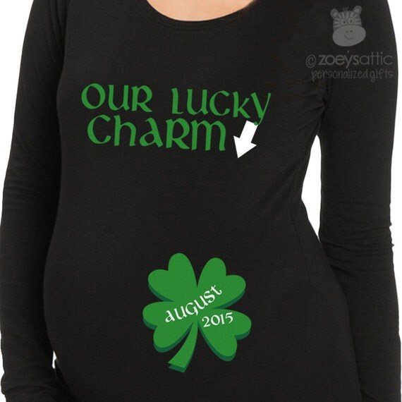 st patricks day maternity shirts