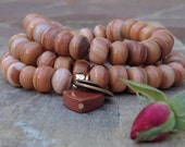 Agate Stone Jewelry-Brown Bead Bracelet-Stretch Bracelet-Brown Bead Jewelry-Beaded Bracelet-Brown Gemstone Bracelet