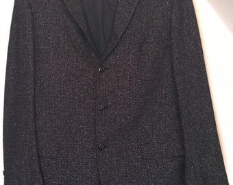 Vintage 50s 60s Jacket Blazer Tailored in Rochester by Bonds Clothes, Union Amalgamated Made in USA