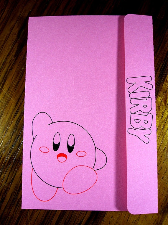 Kirby Mini Motif Notebook