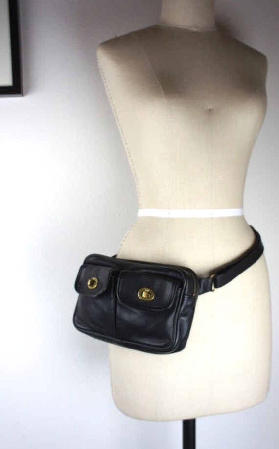Vintage Coach Turnlock Fanny Pack or Hip by TheLionsDenStudio