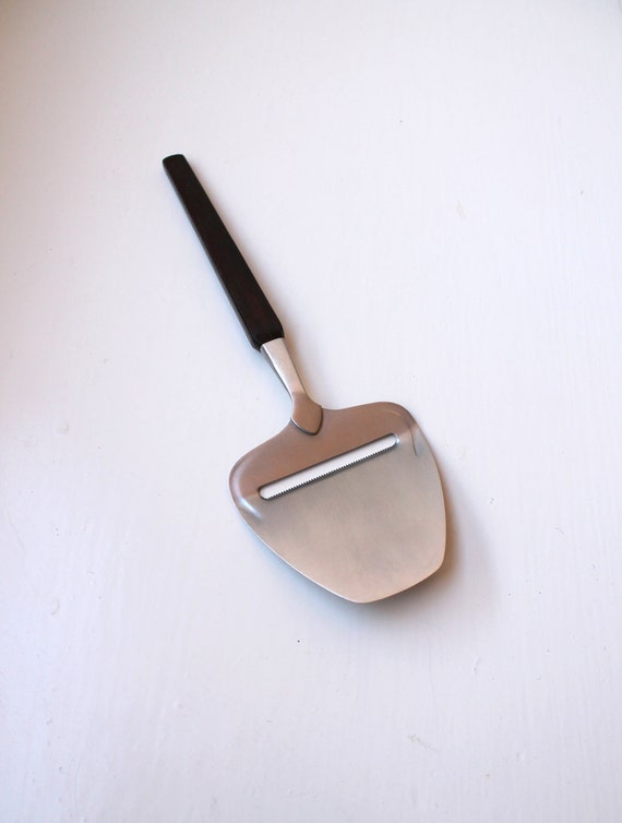 Danish Modern Cheese Slicer Rosewood Stainless Steel Nils