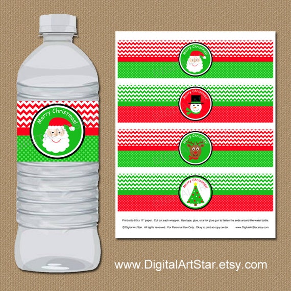 Diy Water Bottle Label Template