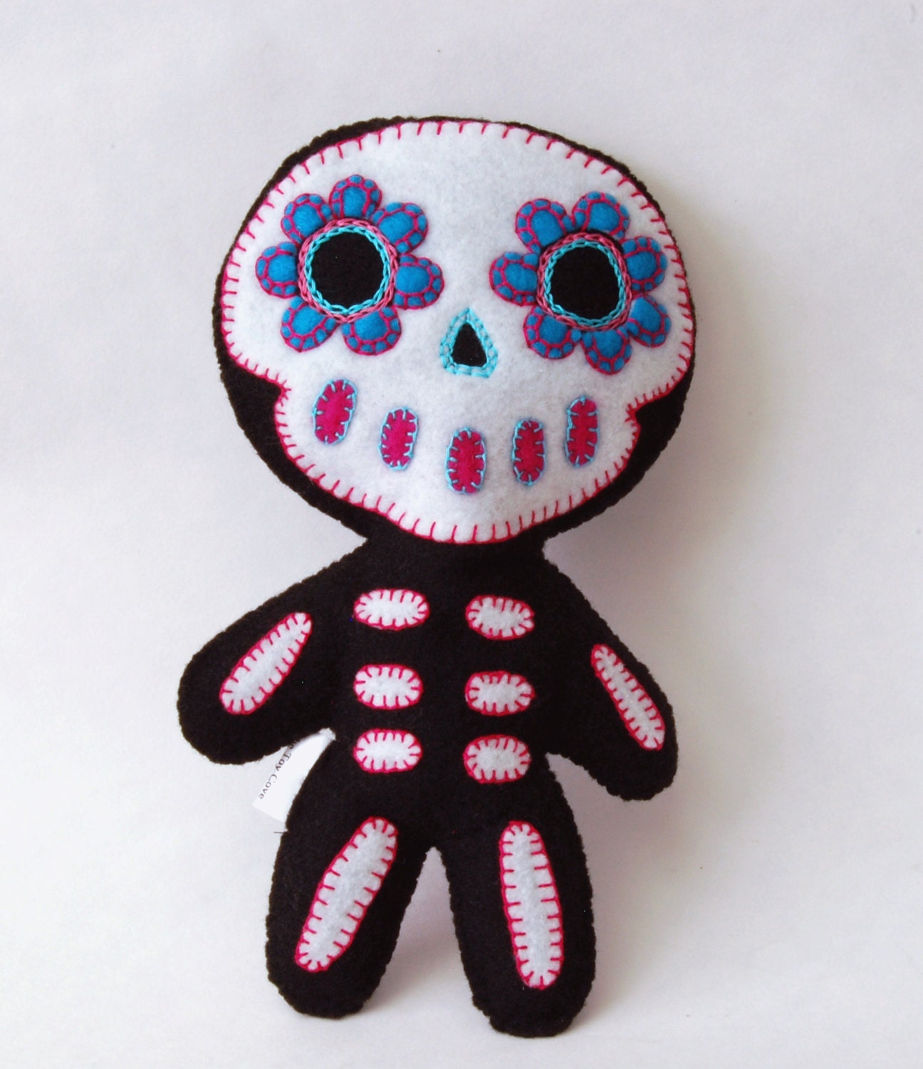 sugar skull plush