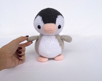 Items similar to Crochet Penguin Stuffed Animal - Amigurumi on Etsy