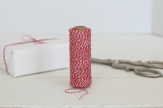 Red Bakers Twine - 100 Yard Spool - Thick 4 Ply Il_570xn