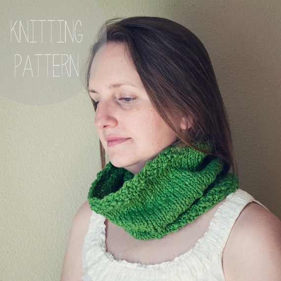 Items similar to Cowl PDF Pattern, Cotton Cowl, Seed ...
