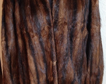 Fur Coat from the 1940s, 30" Long