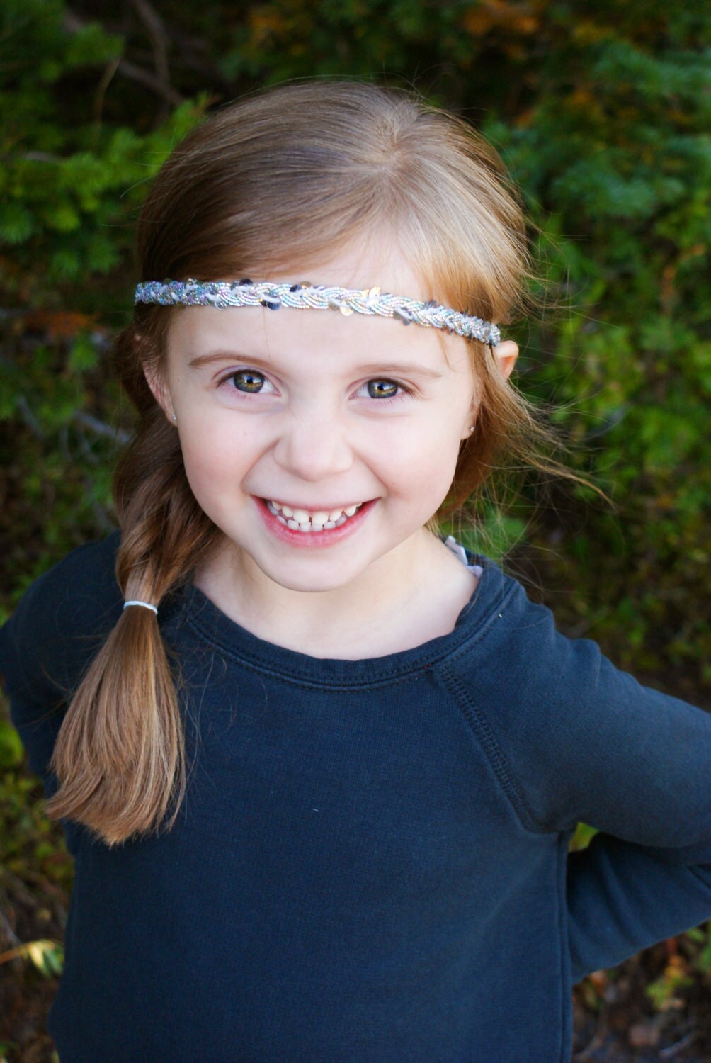 Silver Boho Headband Boho Headband Bohemian Headband by Pizzazzies