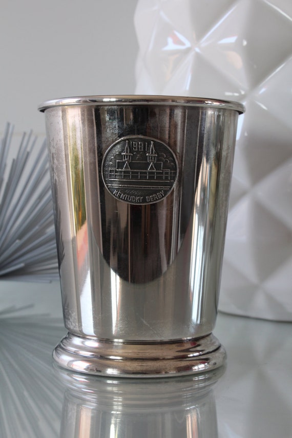 Vintage Kentucky Derby Mint Julep Cup 1981 Valasquez