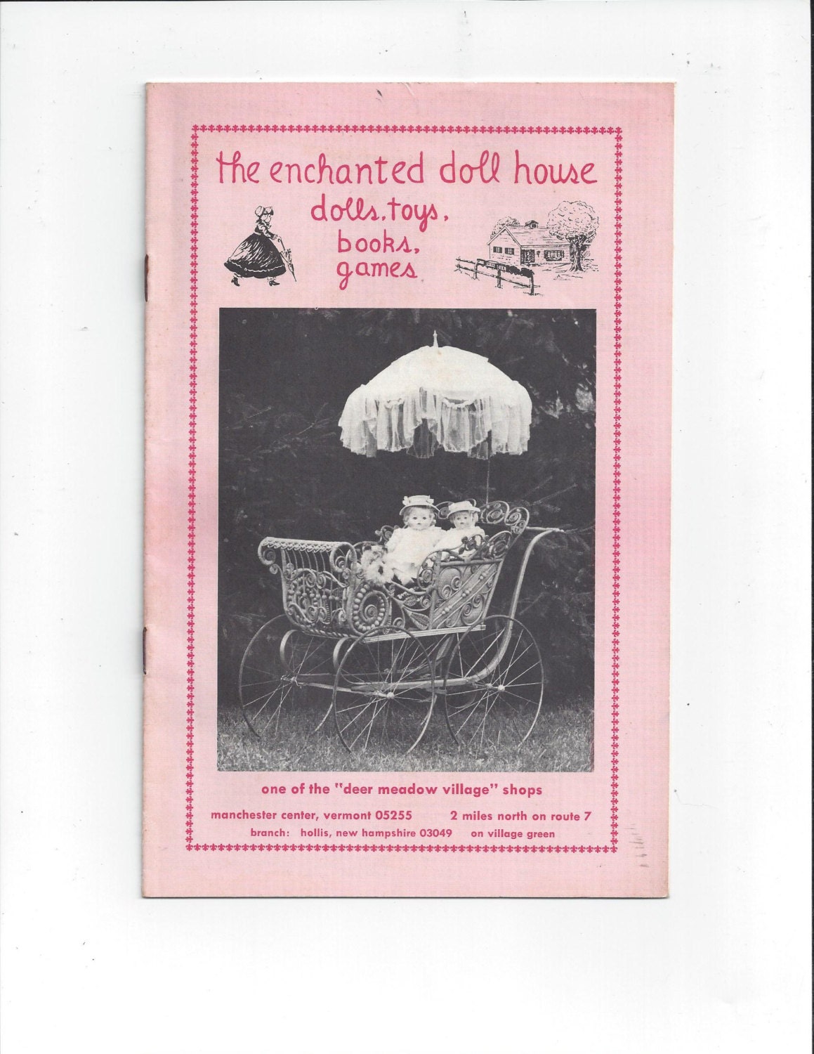 1960s or 1970s The Enchanted Doll House Catalog Featuring Dolls, Toys