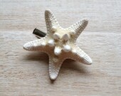 Starfish Hair Clip, Beach Hair Clip, Beach Wedding, Mermaid Costume, Knobby Starfish