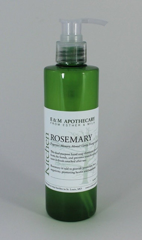 Rosemary Apothecary Kitchen Hand Soap 250ml by EstherandMila