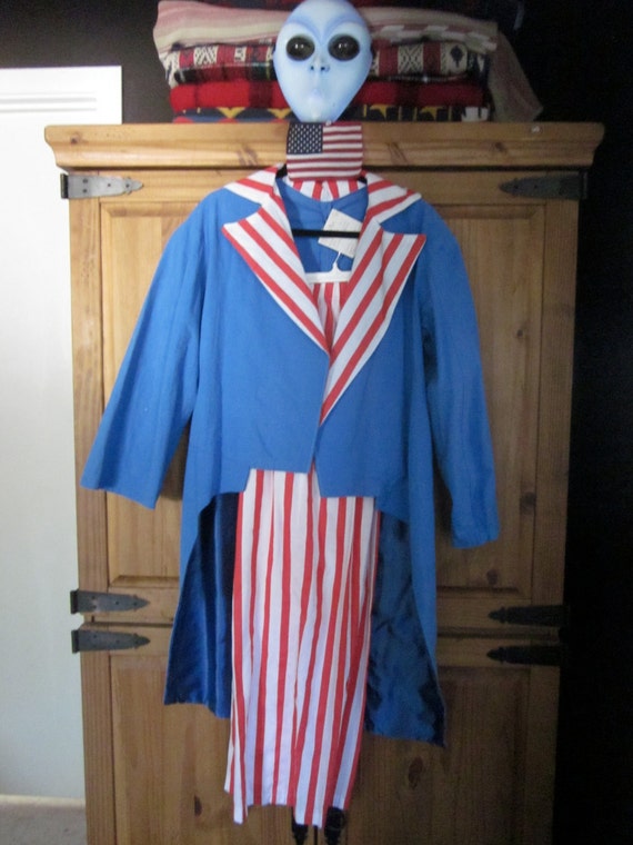 Halloween Costume Uncle Sam Costume by ChocolatePalomino on Etsy