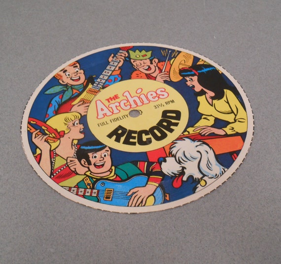 The Archies Cardboard Cereal Box Record from by DomesticBlissJRC
