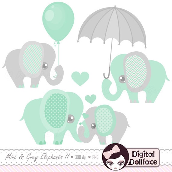 elephant clipart baby shower - photo #4