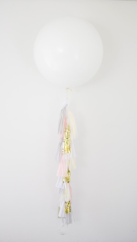 36 inch Giant Balloon Tassel Garland Pink Party Decoration