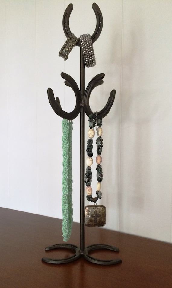 Horseshoe Jewelry Rack Mug Holder