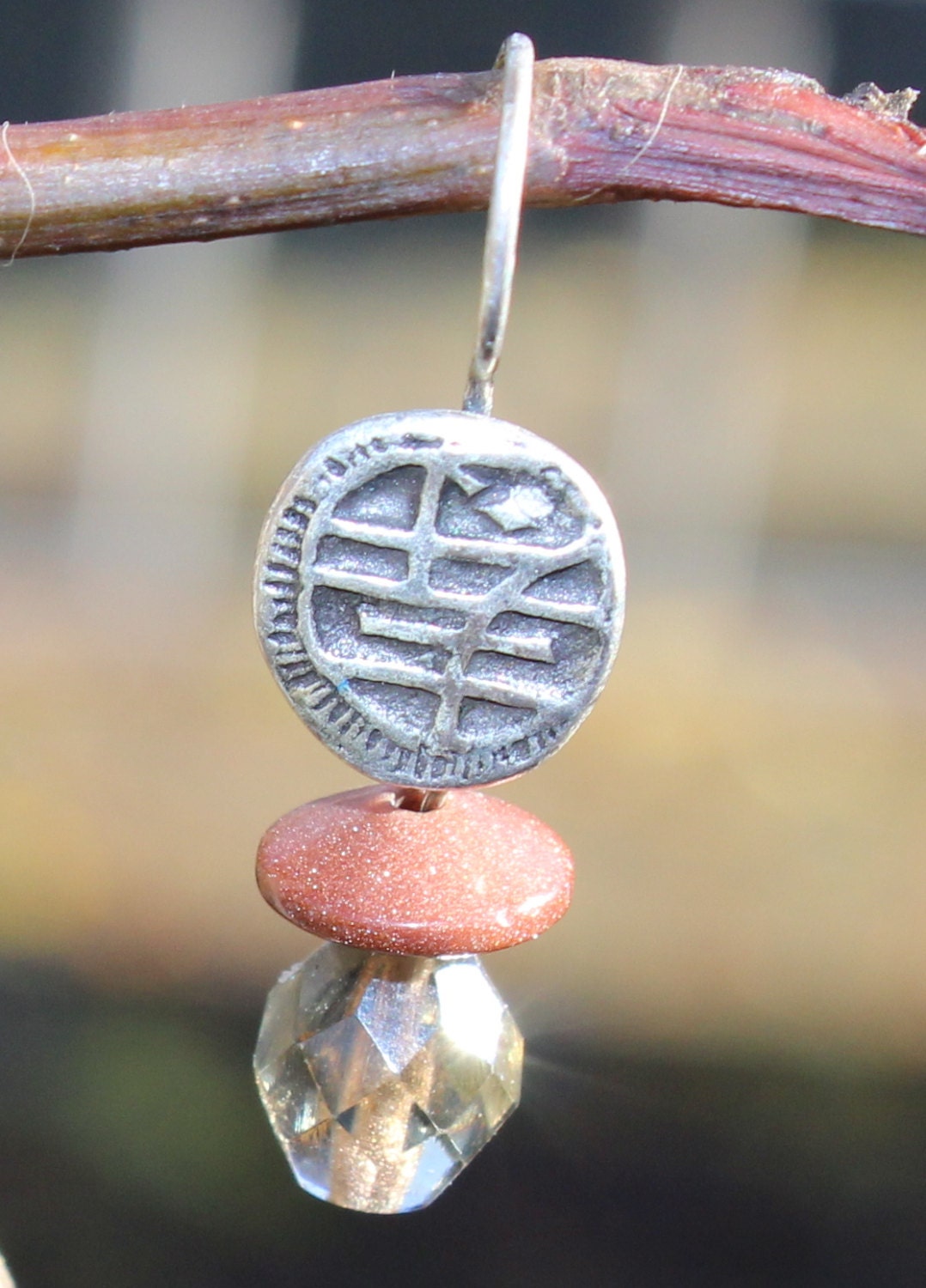 Bridal boho earrings bridal jewelry boho gypsy earrings