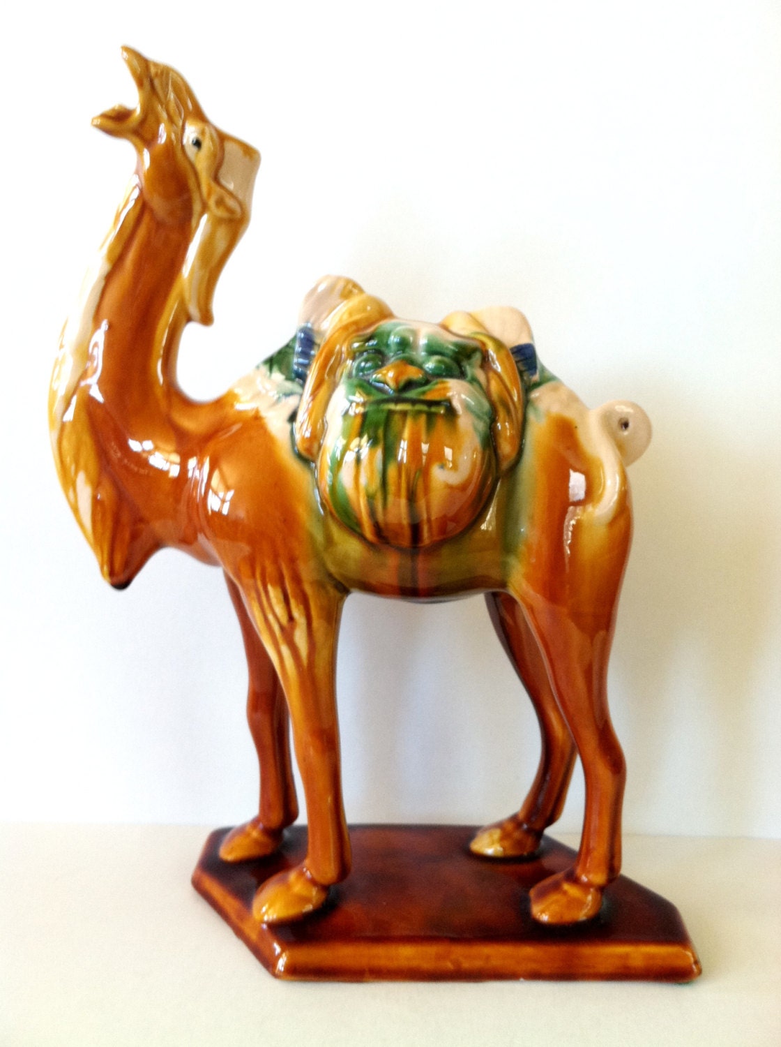 crystal camel figurine