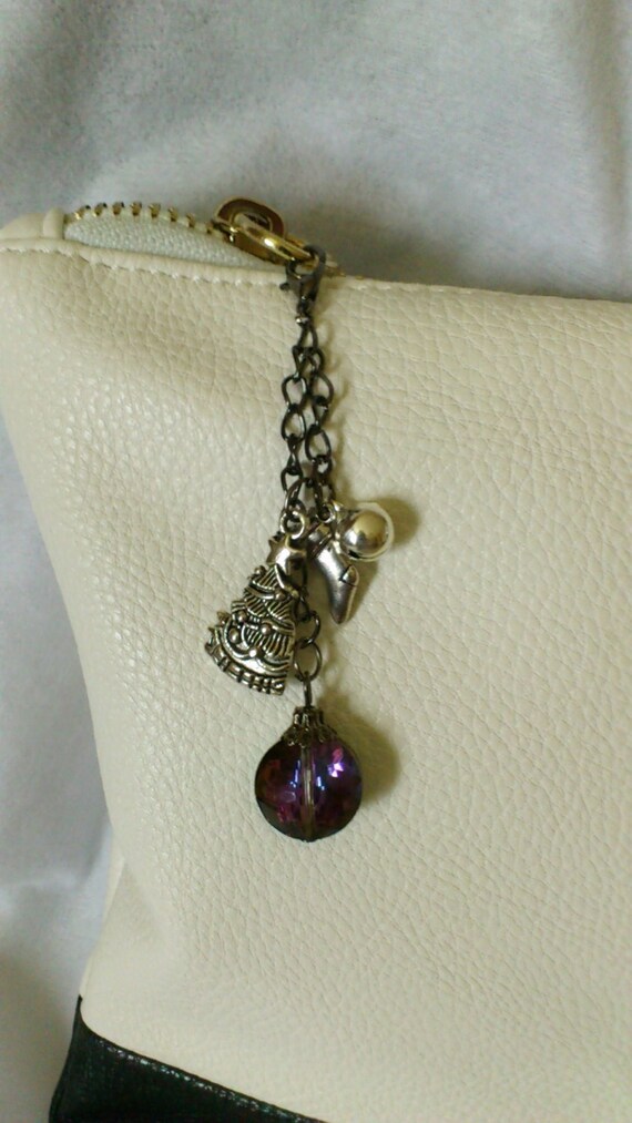 Items similar to Handmade purse charm / purse jewelry / purse accessories / Christmas charms ...