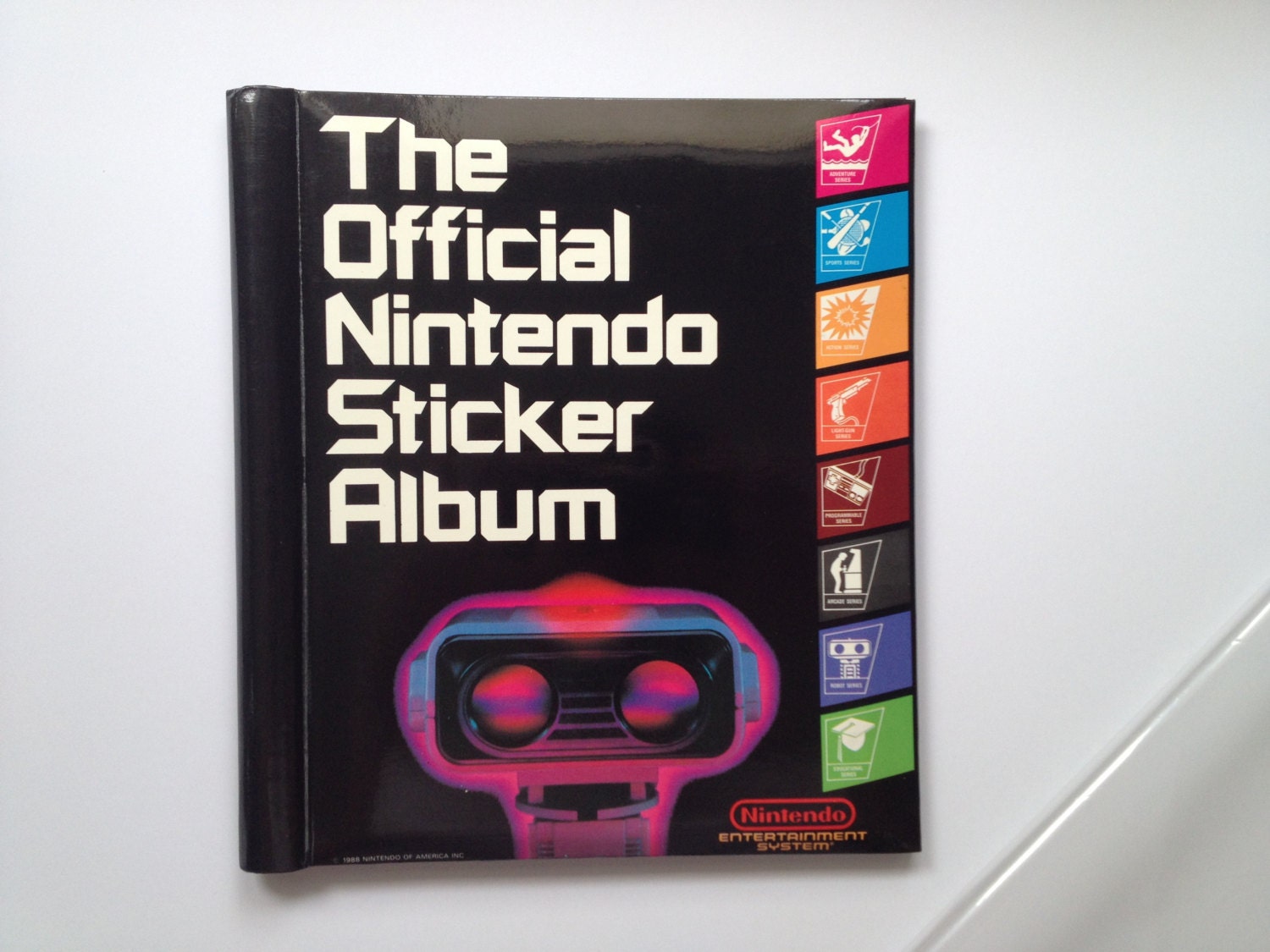 Free Shipping NEW Nintendo NES Official Sticker Album Brand