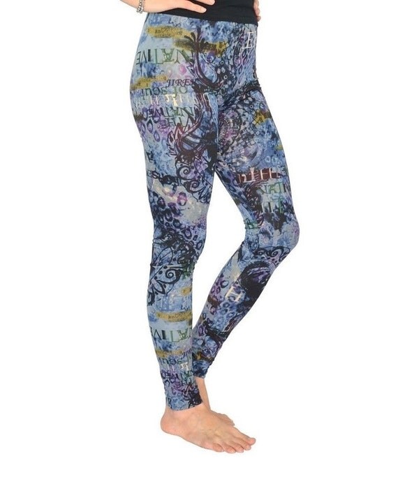 funky yoga leggings