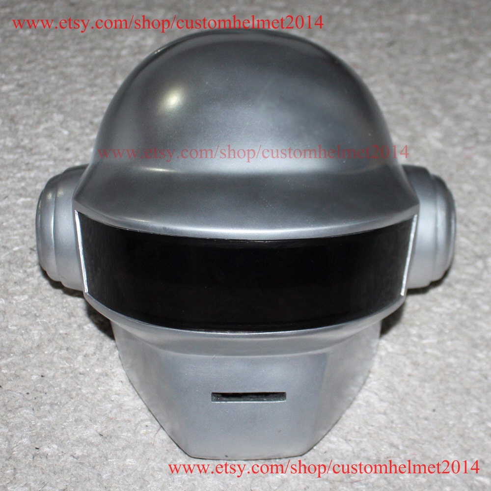1:1 Scale Custom Halloween Costume, Thomas Bangalter Daft Punk Helmet DJ Mask, Daft Punk Mask Cosplay, Steampunk mask MA181