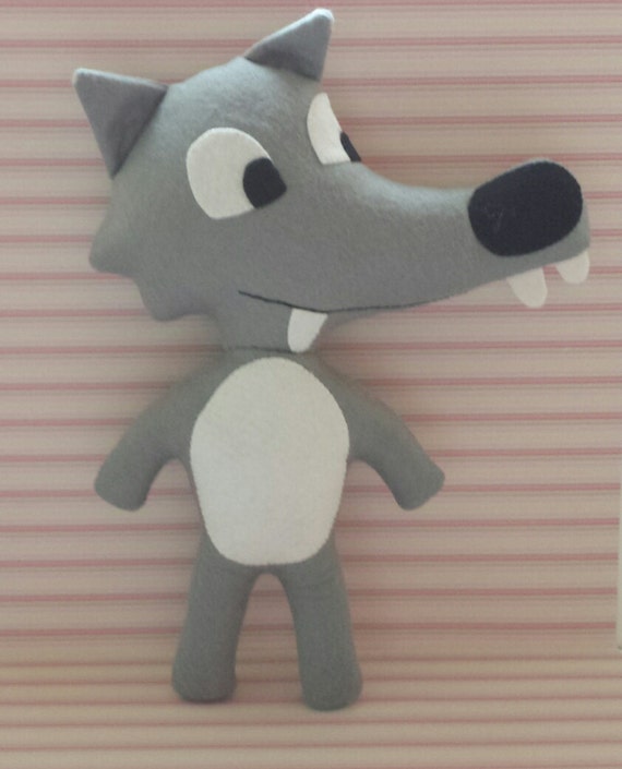 big bad wolf plush toy