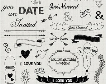 Popular items for wedding font on Etsy