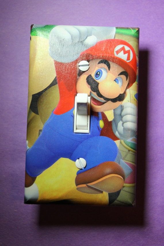 Super Mario Party 10 Light Switch Plate Cover by ComicRecycled