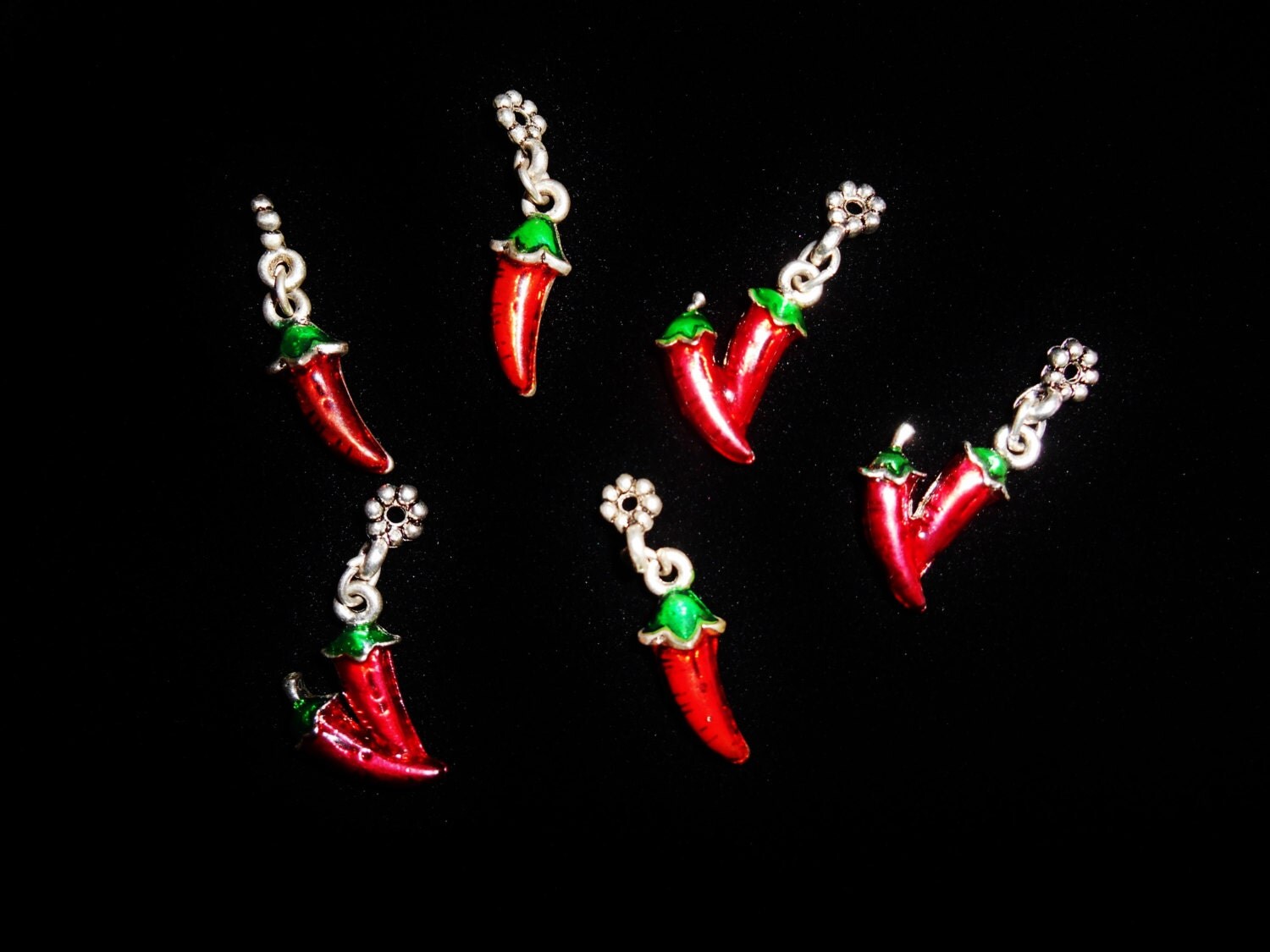 Chili Pepper Charms