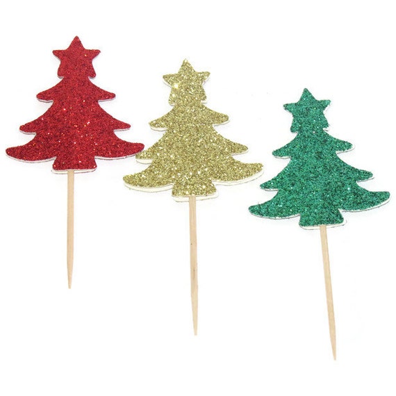Christmas Cupcake Toppers Glitter Christmas Trees | christmas cupcake toppers glitter christmas trees Christmas Cupcake Toppers Glitter Christmas Trees | christmas cupcake toppers glitter christmas trees