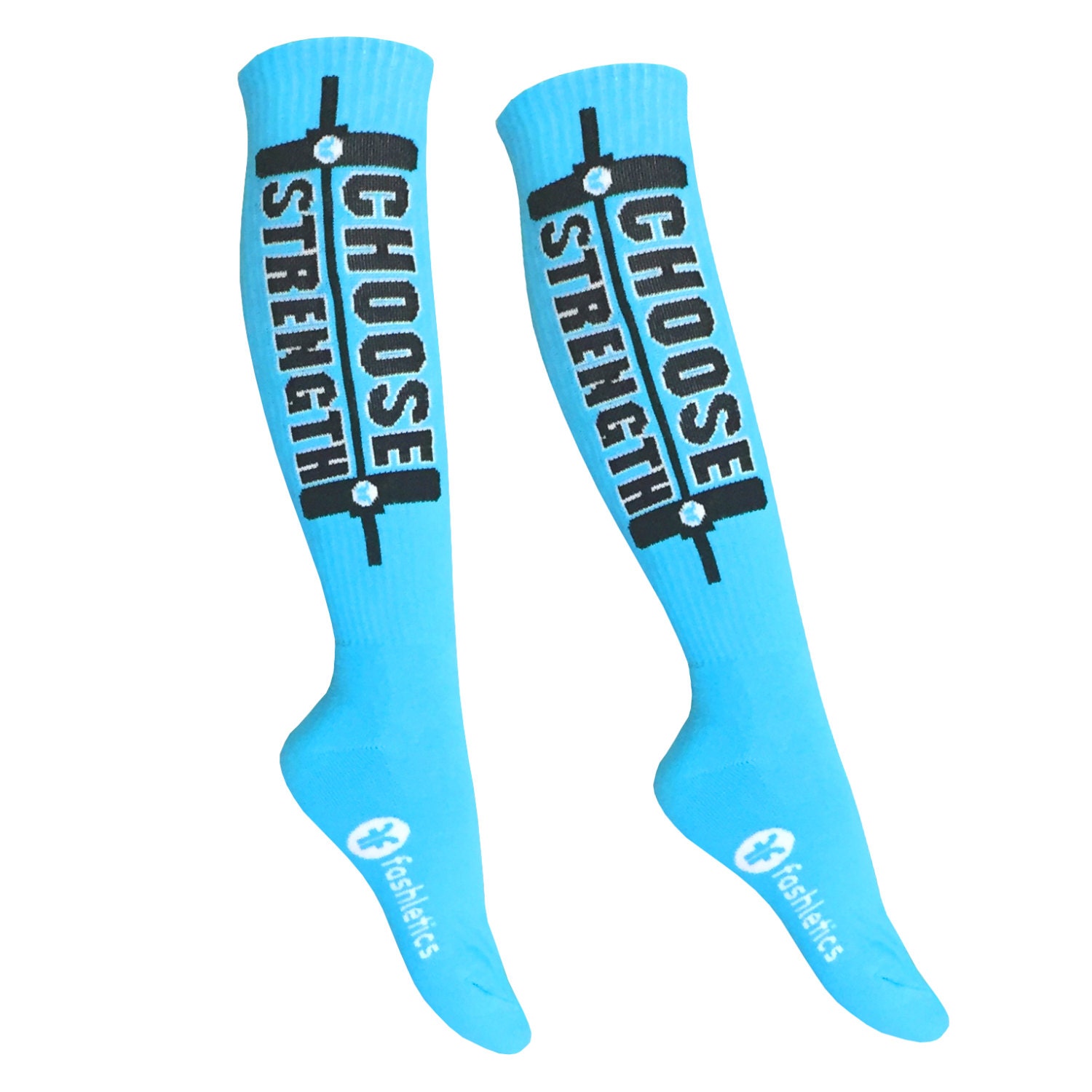 ON SALE Knee High Athletic Socks Choose Strength