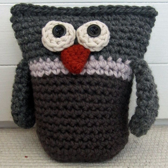 Crochet Pattern for Ollie Owl Doorstop