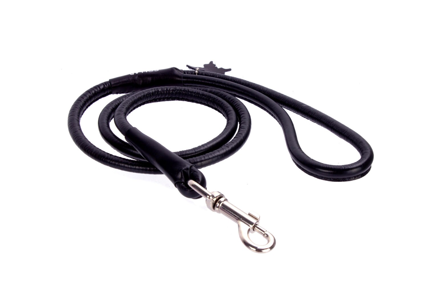 Rolled Leather Dog Leash Soft Lead 9 Sizes 4 or 6 foot Puppy