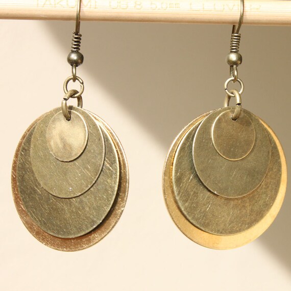 Boho Earring Brass