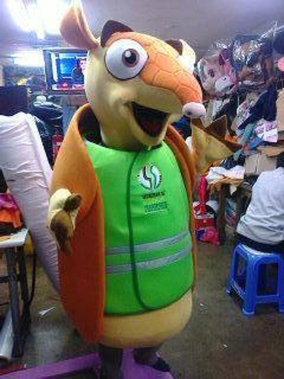 Armadillo Mascot Costume Adult Costume by AdultMascotCostumes