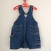 Vintage/Kids/Childrens/OshKosh/Overalls/Shorts/Denim/Jeans/Retro