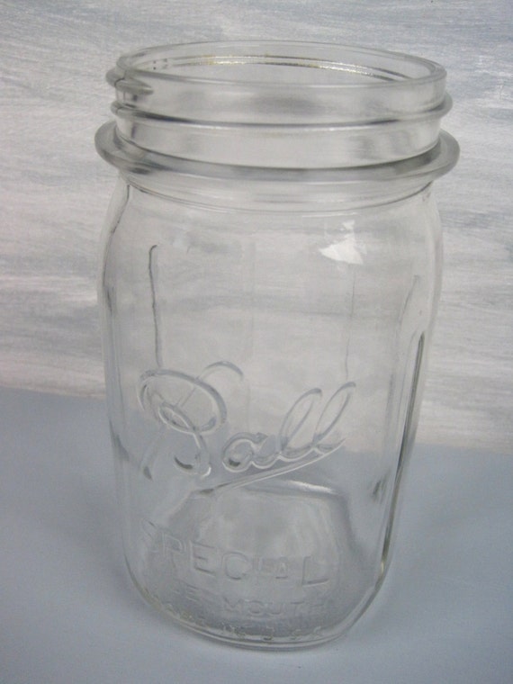 Ball Special Widemouth Mason Jar 1940s to 1950s Rounded