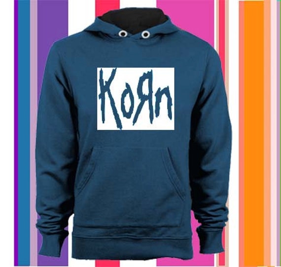 korn logo Hoodie Sweatshirt Sweater Shirt by ABAHKU on Etsy