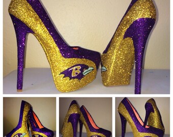heels pumps high ravens baltimore RAVENS shoes Custom Made All Baltimore high stiletto heel Football heels pumps high ravens baltimore RAVENS shoes Custom Made All Baltimore high stiletto heel Football