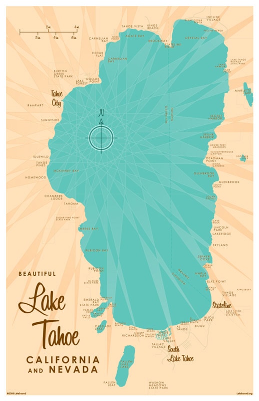 Genius image regarding printable map of lake tahoe Dramatic image in printable map of lake tahoe