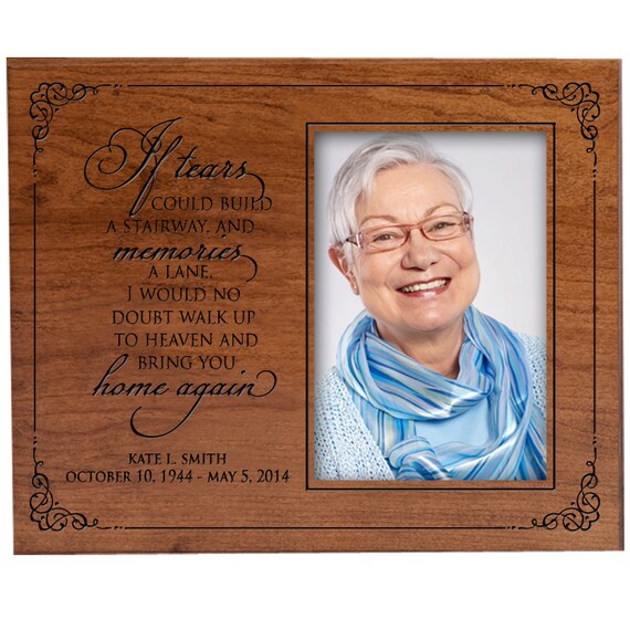 in loving memory personalized memorial photo frame in loving memory personalized memorial photo frame