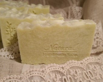 Pure Olive Oil Castile Soap. 100% Olive Oil Soap. Cold Process Soap.